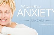 how to ease anxiety infographic